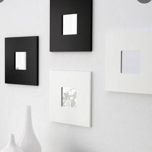 Ikea Decortative Malma Mirror in Light Grey